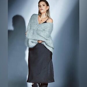 Knix Papaya Slip Dress in Black